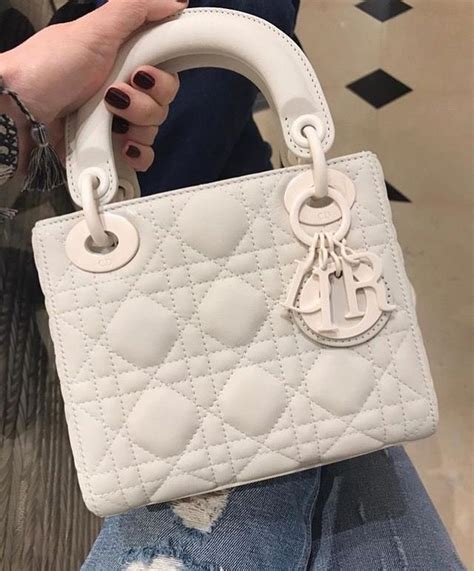 dior black and white bag|lady dior bag white.